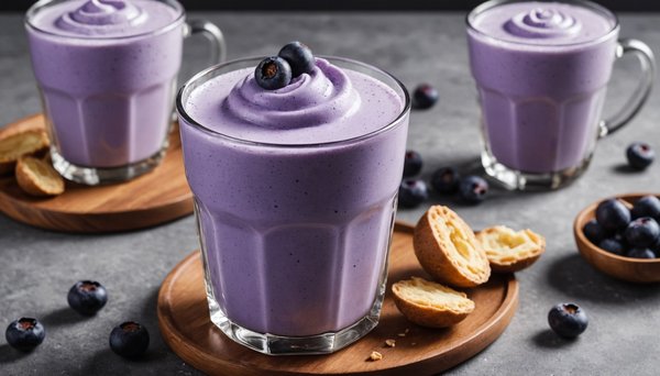Unleash the flavor and benefits of ube latte today!